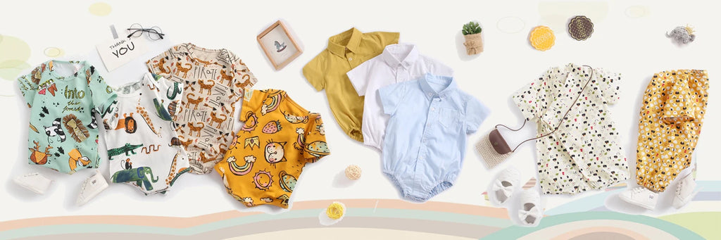 Sanlutoz Cotton Baby Boys Bodysuits Fashion Newborn Clothes for Baby Boy Short Sleeve Summer Baby Clothing Plaid