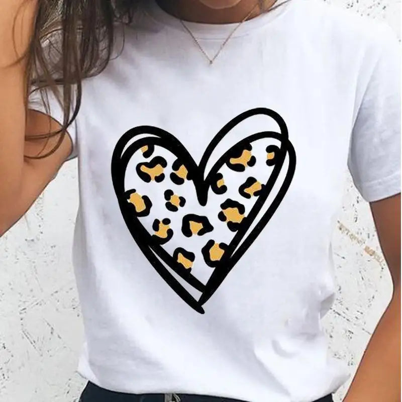 Women T-shirts Sloth Animal Lazy Flower Cute Female T Cartoon Clothes Short Sleeve Casual Fashion Lady Graphic Top Tshirt Tee