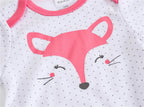 Kavkas Baby Girls Bodysuits 6/3 pcs/lot Summer Cotton Baby Clothes Short Sleeve Newborn body bebe 0-3 months Infant Clothing