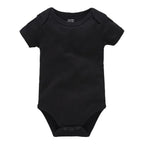 Kavkas 3PCS 5PCS Baby Boys Girls Clothes Solid White Short Sleeve Cotton Baby Bodysuits body bebe 0-24 months Newborn Jumpsuit