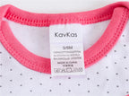 Kavkas Baby Girls Bodysuits 6/3 pcs/lot Summer Cotton Baby Clothes Short Sleeve Newborn body bebe 0-3 months Infant Clothing
