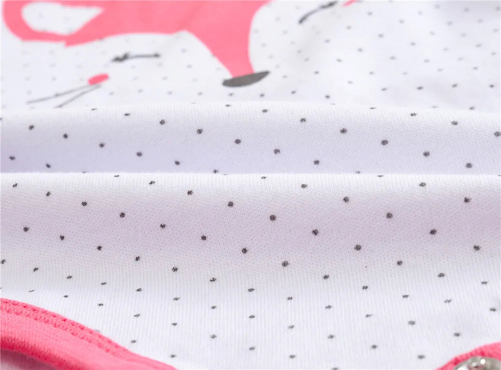 Kavkas Baby Girls Bodysuits 6/3 pcs/lot Summer Cotton Baby Clothes Short Sleeve Newborn body bebe 0-3 months Infant Clothing