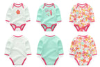 Baby Girl Fall Jumpsuit Long Sleeve 3Pcs Pure Cotton Newborn Bodysuits Round Collar Toddler Boy Clothes Set Infant Cute Costume