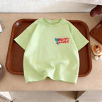 Toy Story Printed Children's Tshirt Summer Clothing Simple Fashion Short Sleeved Tops Tees Kids Costume Casual T-shirts Crewneck