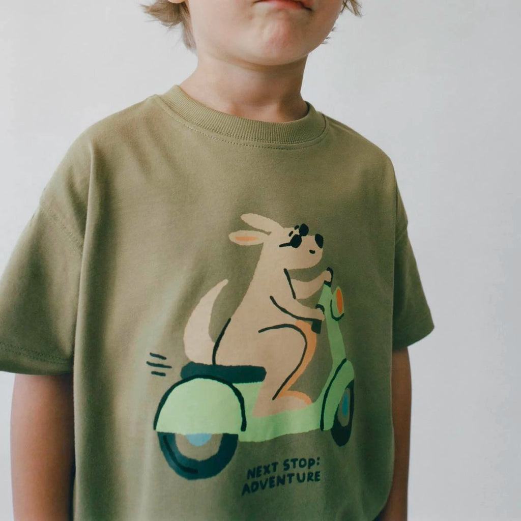 1-7Years Old Boys Girls Fashion T-shirt Summer Clothes Short-sleeved Tops Toddler Cartoon Printed Tees Loose Casual Sports Tees