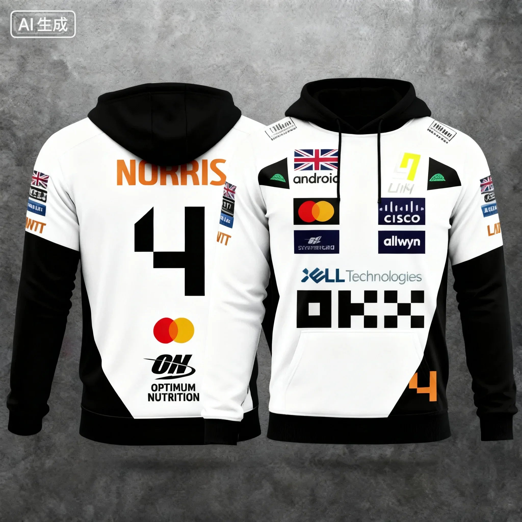 2026 Lando Norris Fall/Winter 2025 New Collection: The Perfect Combination of Racing Style Hoodies and Extreme Sports Clothes