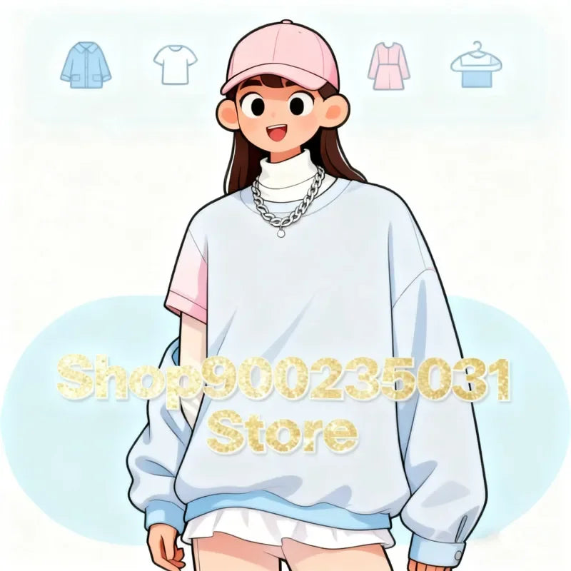 Cute Strawberry Shortcake T-Shirt for Women Retro Cartoon Printed T Shirts Loose Short Sleeved Tops Casual Round Neck Tees