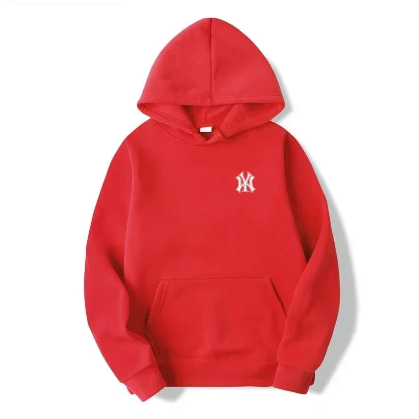 Men's and Women's Casual Fashion Trendy Hoodie Spring and Autumn Outdoor Sweatshirt Popular Font Print Pullover Jacket