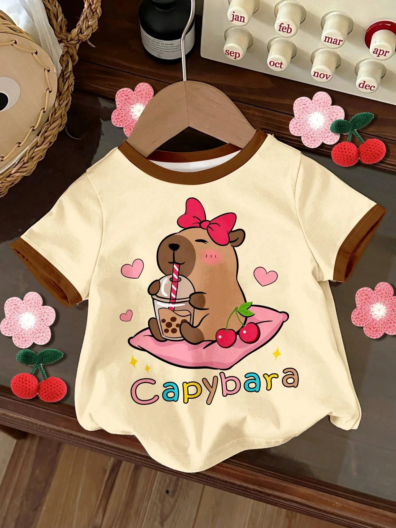 Girl Clothing Summer 3D Print T-Shirt Kawaii Cat Graphic Kids Girls Clothes Outdoor Short Sleeve Causal Children Top for Girls