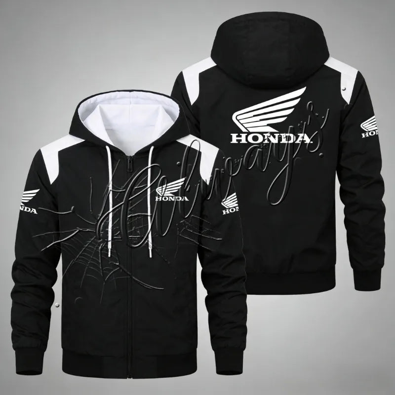 2026 Best-selling Honda Racing Track Rider Hoodie for Men and Women MOTO Off-road Enthusiasts Riding Warm Motorcycle Suit Hoodie