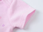 3/6 pcs a lot Baby Girls Clothes  pour nouveaux Cotton Short Sleeve Girl Bodysuit 0-12 Months Newborn Boys Clothing Toddler