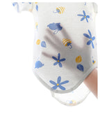 Baby Thin Cotton Mesh Short Sleeve Baby Clothing Bodysuits Newborn Boys and Girls One Piece Clothing Bebes Recien Nacidos 0 A 3