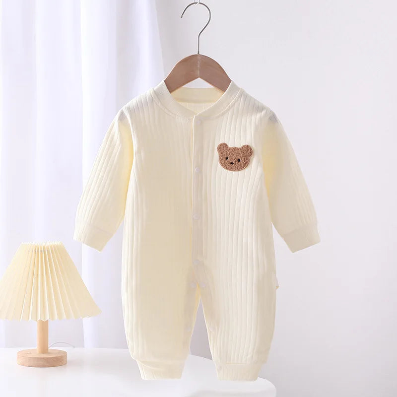 2025 New Infant Baby Girls Boys Knitted Jumpsuit Toddler Baby Girl Boys Long Sleeved Knitting Romper Children Clothes