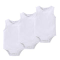 2025 Infant Baby Girls Boys Bodysuit 100% Cotton 1 pcs 2 pcs 3 pcs Sling Vest Design Newborn Clothes