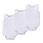 2025 Infant Baby Girls Boys Bodysuit 100% Cotton 1 pcs 2 pcs 3 pcs Sling Vest Design Newborn Clothes