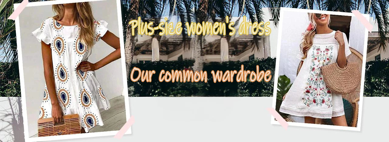 Plus Size Women's T-Shirt Boho Harajuku Graphic Print Summer Short Sleeve Casual Tops Street Fashion T-Shirt Female Clothing