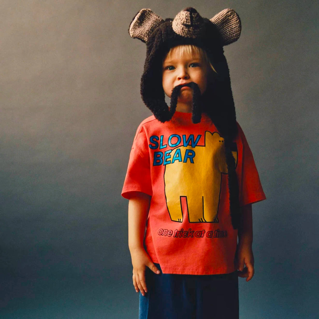 1-7Years Old Boys Girls Fashion T-shirt Summer Clothes Short-sleeved Tops Toddler Cartoon Printed Tees Loose Casual Sports Tees