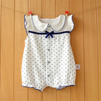 3-18 Month baby Summer clothes rompers girls overalls short Sleeve bodysuit cotton baby clothing jumpsuit newborn Girl onesies
