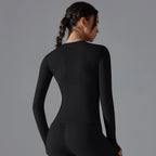 Yoga Shirts For Women Long Sleeve Winter Fitness Running Gym Clothes Workout Dry Fit Breathable High Elastic Sports Top