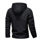 Spring Autumn New Style Men's Windproof and Waterproof Design Hooded Long-Sleeved Zipper Outdoor Leisure Sports Jacket
