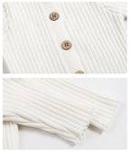 2025 New Infant Baby Girls Boys Knitted Jumpsuit Toddler Baby Girl Boys Long Sleeved Knitting Romper Children Clothes