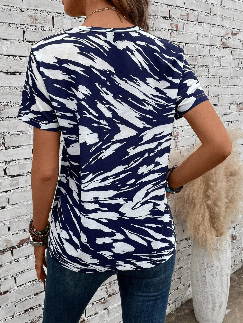 Women's T-Shirts For Women American Flag 3d Print Tops Casual Street Femalewear Summer Oversized T-Shirt Fashion Y2k Clothing