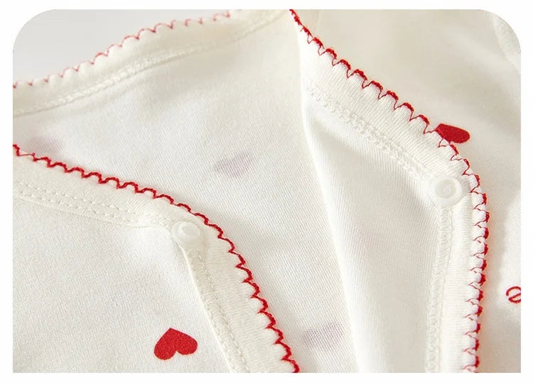 0-24M Newborn Baby Rompers Print Cotton Jumpsuit Super Cute Outfit Long Sleeve Bodysuit For Infant