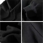 Plus Size Europe, America, Autumn and Winter Velvet Warm Thickened Retro Loose Casual Hoodie Couple Solid Color Sweater Tide