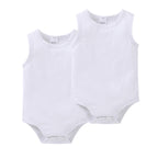 2025 Infant Baby Girls Boys Bodysuit 100% Cotton 1 pcs 2 pcs 3 pcs Sling Vest Design Newborn Clothes