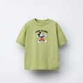 Cute Printed T-shirt Round Neck Basic 2025 Summer Clothing For Boys Simple Fashion T-shirt Cartoon Top Short Sleeve