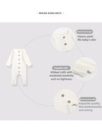 2025 New Infant Baby Girls Boys Knitted Jumpsuit Toddler Baby Girl Boys Long Sleeved Knitting Romper Children Clothes