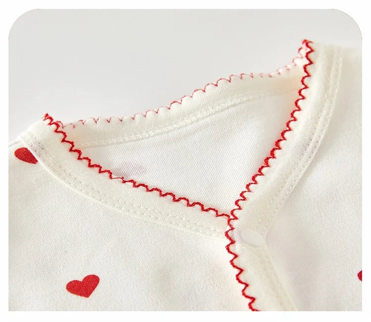 0-24M Newborn Baby Rompers Print Cotton Jumpsuit Super Cute Outfit Long Sleeve Bodysuit For Infant