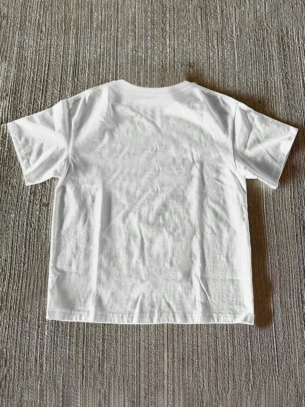 Religious Faith Multicolor Cross & Jesus Text Graphic Printed Short Sleeved Round Neck Y2k Tshirt Men Clothing in Top & Tees