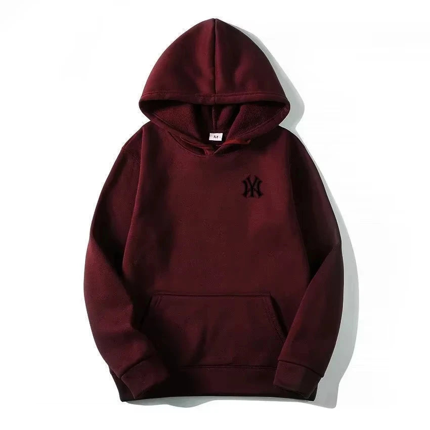 Men's and Women's Casual Fashion Trendy Hoodie Spring and Autumn Outdoor Sweatshirt Popular Font Print Pullover Jacket