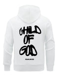 Child Of God Psalm 23 Design Men Hoodies All-Match Fleece Hoody Loose Soft Tops Pocket Clothes Casual Fashion Streetwear