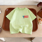 Toy Story Printed Children's Tshirt Summer Clothing Simple Fashion Short Sleeved Tops Tees Kids Costume Casual T-shirts Crewneck