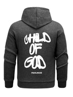 Child Of God Psalm 23 Design Men Hoodies All-Match Fleece Hoody Loose Soft Tops Pocket Clothes Casual Fashion Streetwear