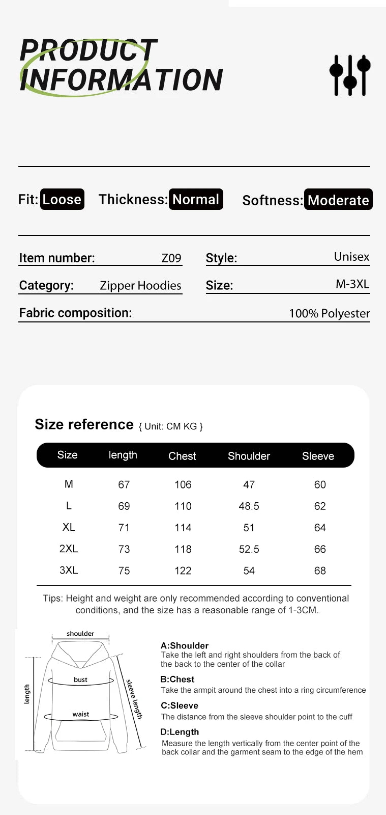 New Solid Zipper Hoodie Women Warm Fleece Hoodies Autumn Casual Hoody  Street Pocket Sportswear Oversized All-Match Female veste
