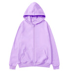 2025 Women Fleece Zip Up Hoodies Running Sports Sweatshirts Fashion Female Classic Casual Zipper Jackets Y2k Hip Hop Streetwear