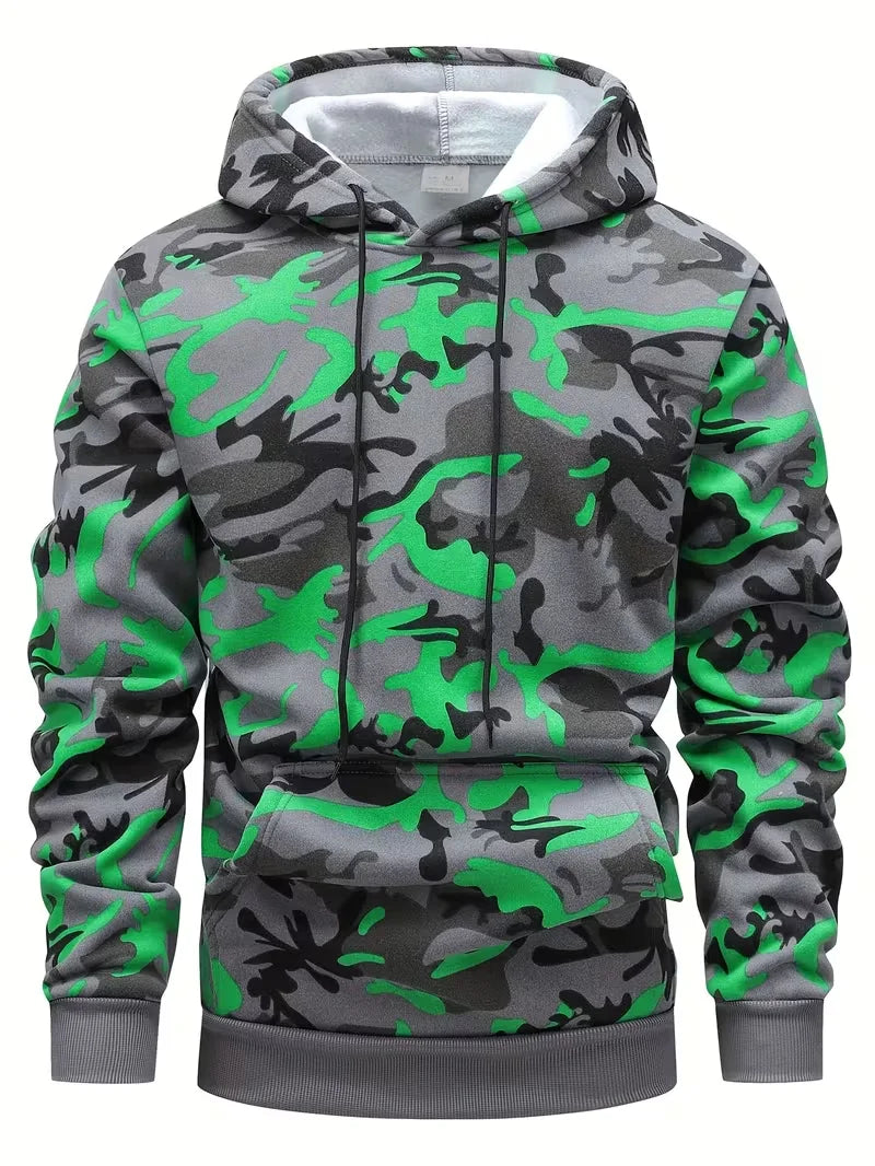 Camouflage Hoodies 3D Print Men Women Hip Hop Hooded Sweatshirts Harajuku Pullovers Y2k Top Streetwear Tracksuits Men's Clothing