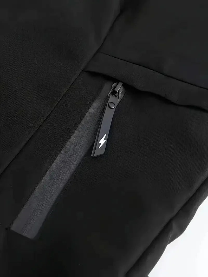 Spring Autumn New Style Men's Windproof and Waterproof Design Hooded Long-Sleeved Zipper Outdoor Leisure Sports Jacket