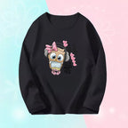 Toddlers Autumn T-shirts For Girl Long Sleeve Cute Tee Shirts Biggirl Casual T-shirts Little Girl Cotton Spring T-shirts