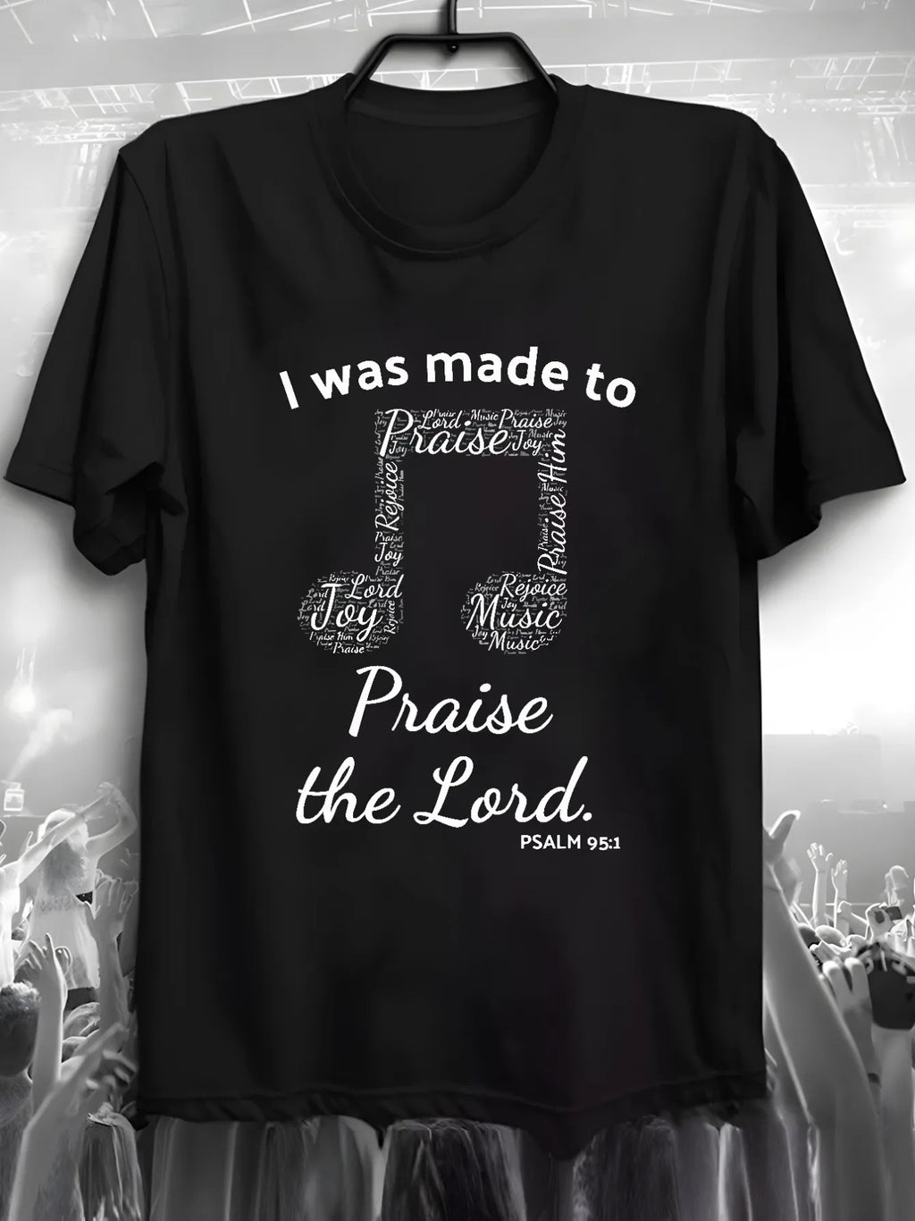 Top Pick Local1pc Christian Inspirational Quote Graphic T-Shirt