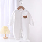 2025 New Infant Baby Girls Boys Knitted Jumpsuit Toddler Baby Girl Boys Long Sleeved Knitting Romper Children Clothes