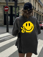 Graphic Print T-Shirt, Short Sleeve Crew Neck Casual Top for Summer & Spring, Women'S  Clothing