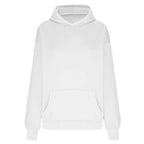 Plus Size Hooded Sweatshirt for Women Fall Fashion Casual Solid Color Pocket Hoodies Women's Clothing Street Hip Hop Hoody