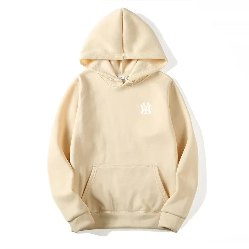 Men's and Women's Casual Fashion Trendy Hoodie Spring and Autumn Outdoor Sweatshirt Popular Font Print Pullover Jacket