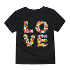 Girls Clothes 2 to 3 4 5 6 7 8 9 10 11 12 13 14 Years 100% Cotton 2024 Summer T Shirts Yellow Butterfly Floral Tee Shirt Tops
