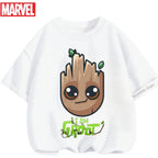 Summer Boys Girls Hulk T-Shirt 3-14 Years Marvel Super Hero Kids Spiderman Breathable Short Sleeve Avengers Soft Tee