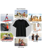Malcolm X Inspirational T-Shirt - 100% Cotton, Men's All-Season Crew Neck Tee